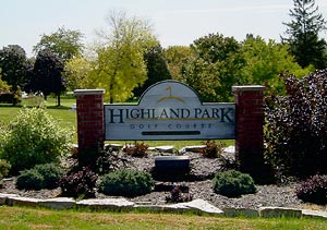 highland park sign